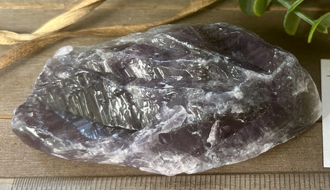 Chevron Amethyst Polished Point #5