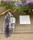 Chevron Amethyst Polished Point #5