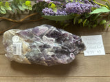 Chevron Amethyst Polished Point #3