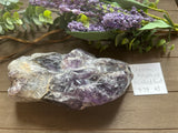 Chevron Amethyst Polished Point #3