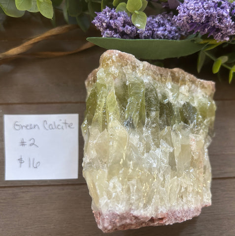 Green Calcite #2