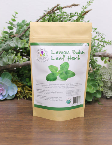 Lemon Balm Leaf Herb 1 oz Organic