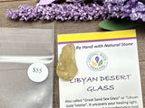 Libyan Desert Glass $55