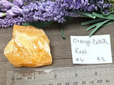 Orange Calcite #6