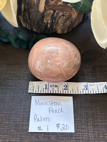 Peach Moonstone Palm #1