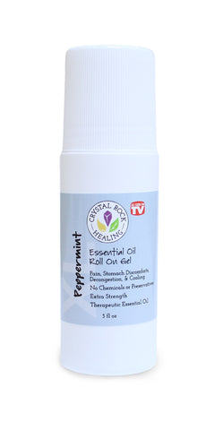 Peppermint XL Gel Roll On 3oz