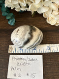 Phantom/Zebra Calcite Palm #2