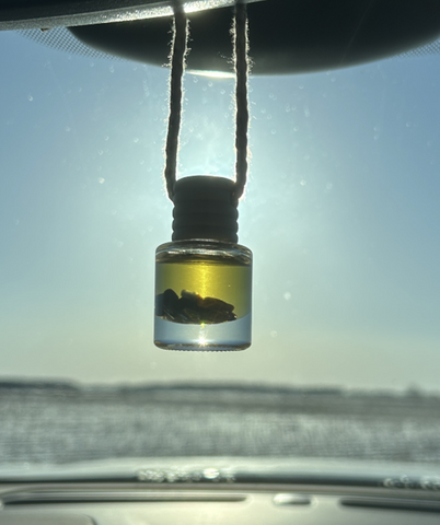 Crystal Infused EO Diffuser- Happiness w/Rose Quartz