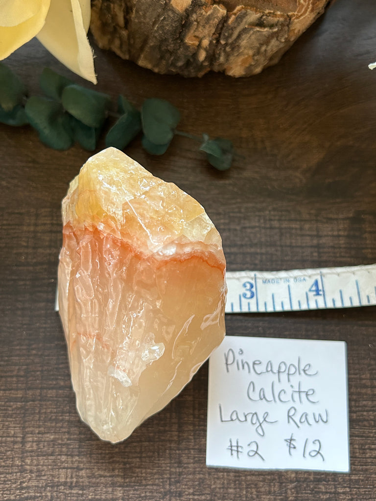 Pineapple Calcite Raw 2