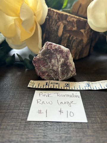 Pink Tourmaline Raw #1