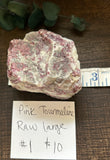Pink Tourmaline Raw #1