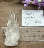 Clear Quartz Cluster #3