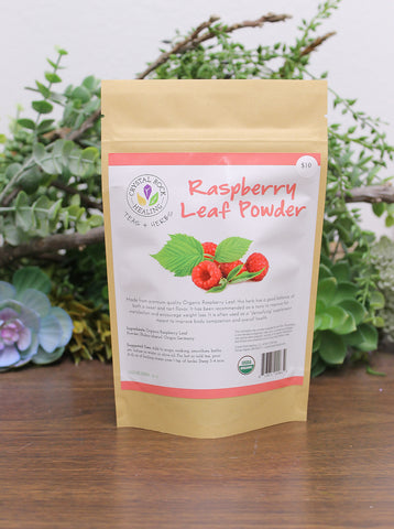 Raspberry Leaf Powder 2 oz Organic