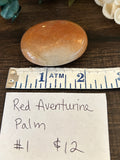 Red Aventurine Palm #1