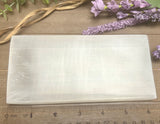 Selenite Double Lotus Bar
