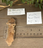 Selenite Hourglass #1