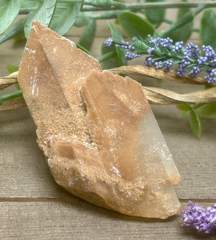 Selenite Hourglass #3