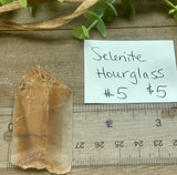 Selenite Hourglass #5