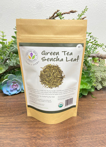Green Tea Sencha Leaf 2 oz Organic