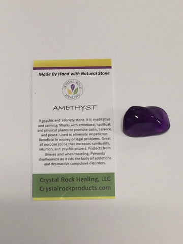 Amethyst Pocket Stone