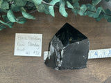 Black Obsidian Raw Standing Point #1