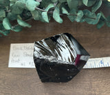 Black Obsidian Raw Standing Point #1