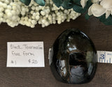 Black Tourmaline Free Form #1