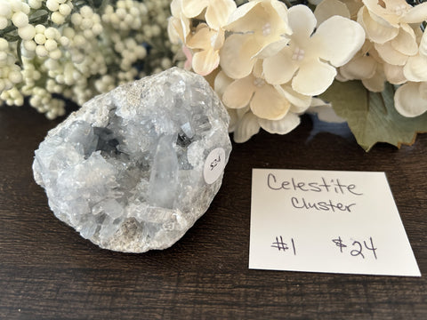 Celestite Cluster #1