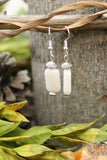 White Calcite Earrings