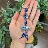 Evil Eye Keychain - Elephant (One)