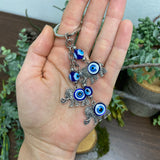 Evil Eye Keychain - Elephants (3)
