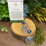 Evil Eye Keychain - Owls