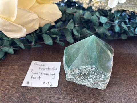 Aventurine Raw Standing Point