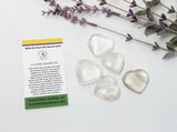 Clear Quartz Heart - Small
