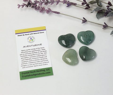 Aventurine Heart - Small