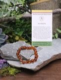 Child Gem Bracelet - Amber