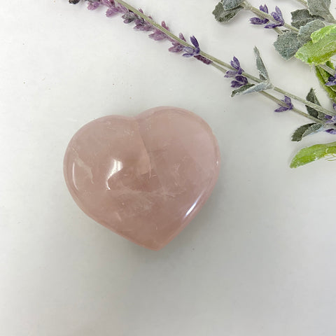 Rose Quartz Heart