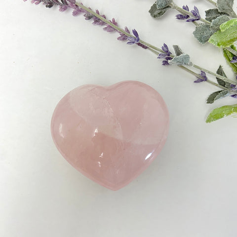 Rose Quartz Heart