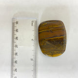 Tiger Iron Oval Pocket Stone Large