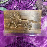 Wooden Box - Unicorn