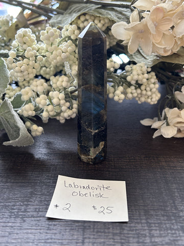 Labradorite Obelisk #2