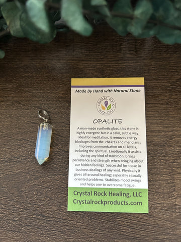 Opalite Point Pendant
