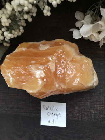 Orange Calcite #4