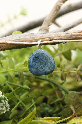 Blue Apatite Pendant