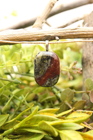 Dragons Blood Jasper Pendant