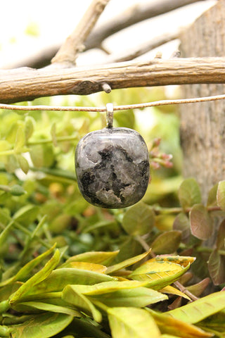 Larvikite Pendant