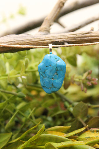 Magnesite Turquoise Pendant