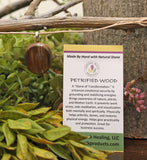 Petrified Wood Pendant
