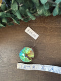 Faceted Prism Circular Shaped