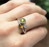 Mixed Tourmaline Ring #1